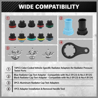 Thumbnail for Radiator Pressure Tester Kit 18PCS
