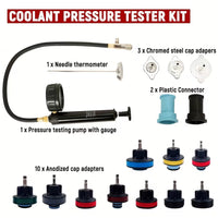 Thumbnail for Radiator Pressure Tester Kit 18PCS