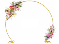 Thumbnail for Wedding Hoop Round Circle Arch Backdrop Flower Display Stand 8Ft