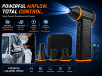 Thumbnail for 130000RPM Super Power Cordless Air Duster