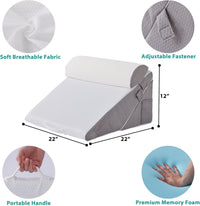 Thumbnail for 3 Piece Wedge Memory Foam Pillow