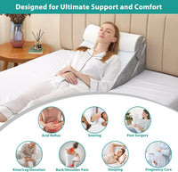Thumbnail for 3 Piece Wedge Memory Foam Pillow