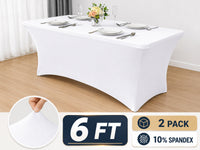 Thumbnail for 6ft Stretch Spandex Table Cover