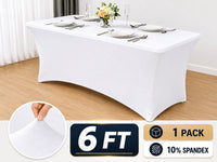 Thumbnail for 6ft Stretch Spandex Table Cover