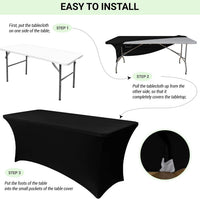 Thumbnail for 6ft Stretch Spandex Table Cover