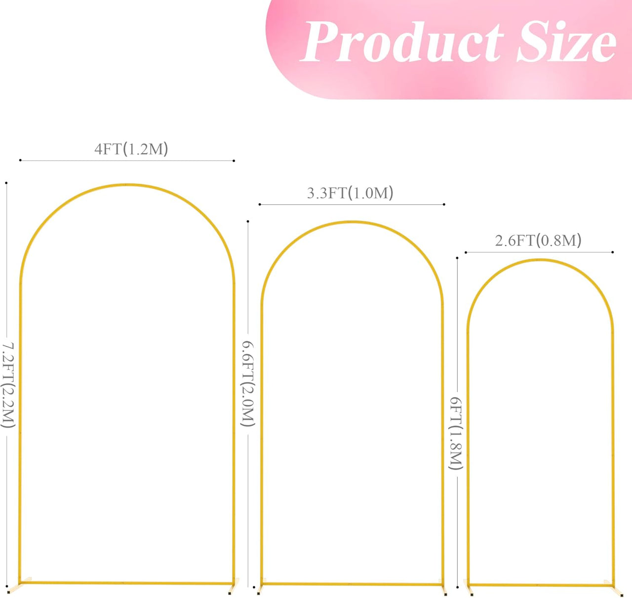 Wedding Arch Backdrop Stand