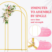 Thumbnail for Wedding Arch Backdrop Stand
