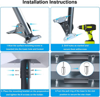 Thumbnail for Starlink Gen 3 Mount, 360 Rotatable Roof & Wall Mount for V3 Starlink