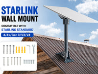 Thumbnail for Starlink Gen 3 Mount, 360 Rotatable Roof & Wall Mount for V3 Starlink