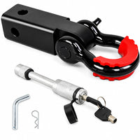 Thumbnail for Hitch Receiver Bonus Bow Shackle Tow Bar Recovery Receiver