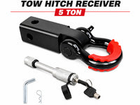 Thumbnail for Hitch Receiver Bonus Bow Shackle Tow Bar Recovery Receiver