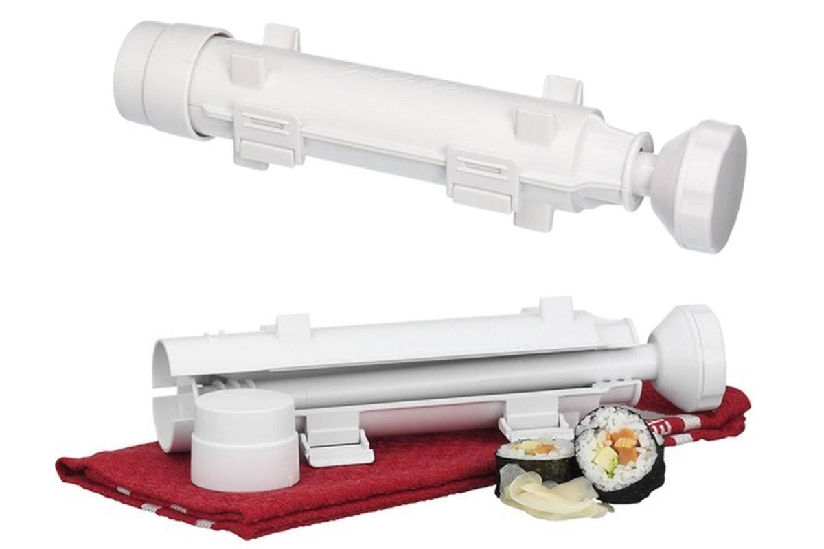 Sushi making kit with plunger rod