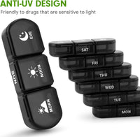 Thumbnail for 7 Day Medicine Organizer Weekly Pill Box