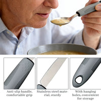 Thumbnail for Adaptive Utensils 4pcs Set for Hand Tremors, Elderly, Arthritis, Arkinsons