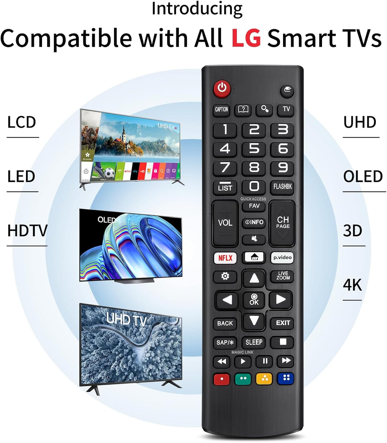 LG Smart TV Remote Replacement