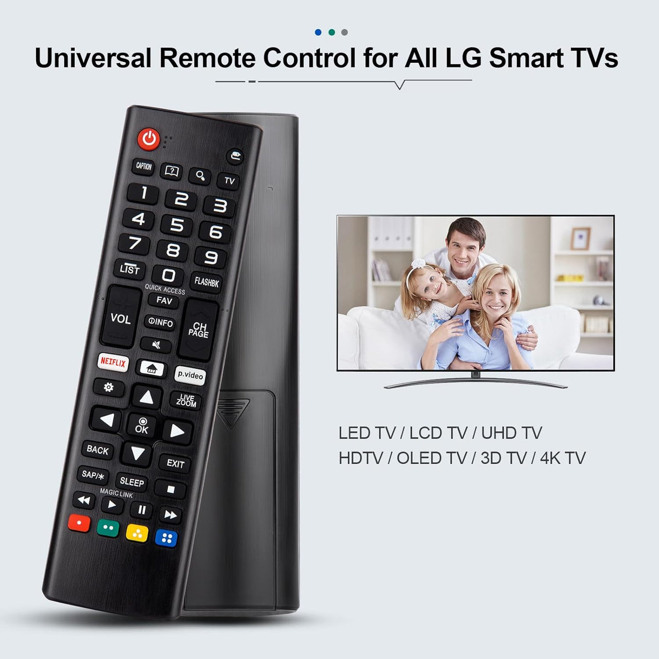 LG Smart TV Remote Replacement