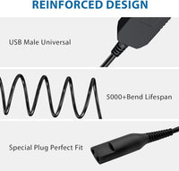 Thumbnail for Braun Shaver Charger Charging Cable USB 12V