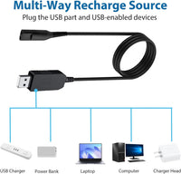 Thumbnail for Braun Shaver Charger Charging Cable USB 12V
