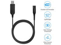 Thumbnail for Braun Shaver Charger Charging Cable USB 12V