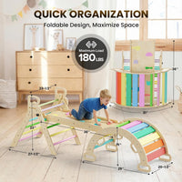 Thumbnail for Pikler Triangle Set Wooden