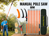 Thumbnail for Manual Pole Saw Extendable Tree Pruner