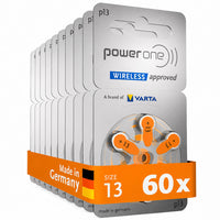 Thumbnail for Power One P13 Hearing Aid Batteries