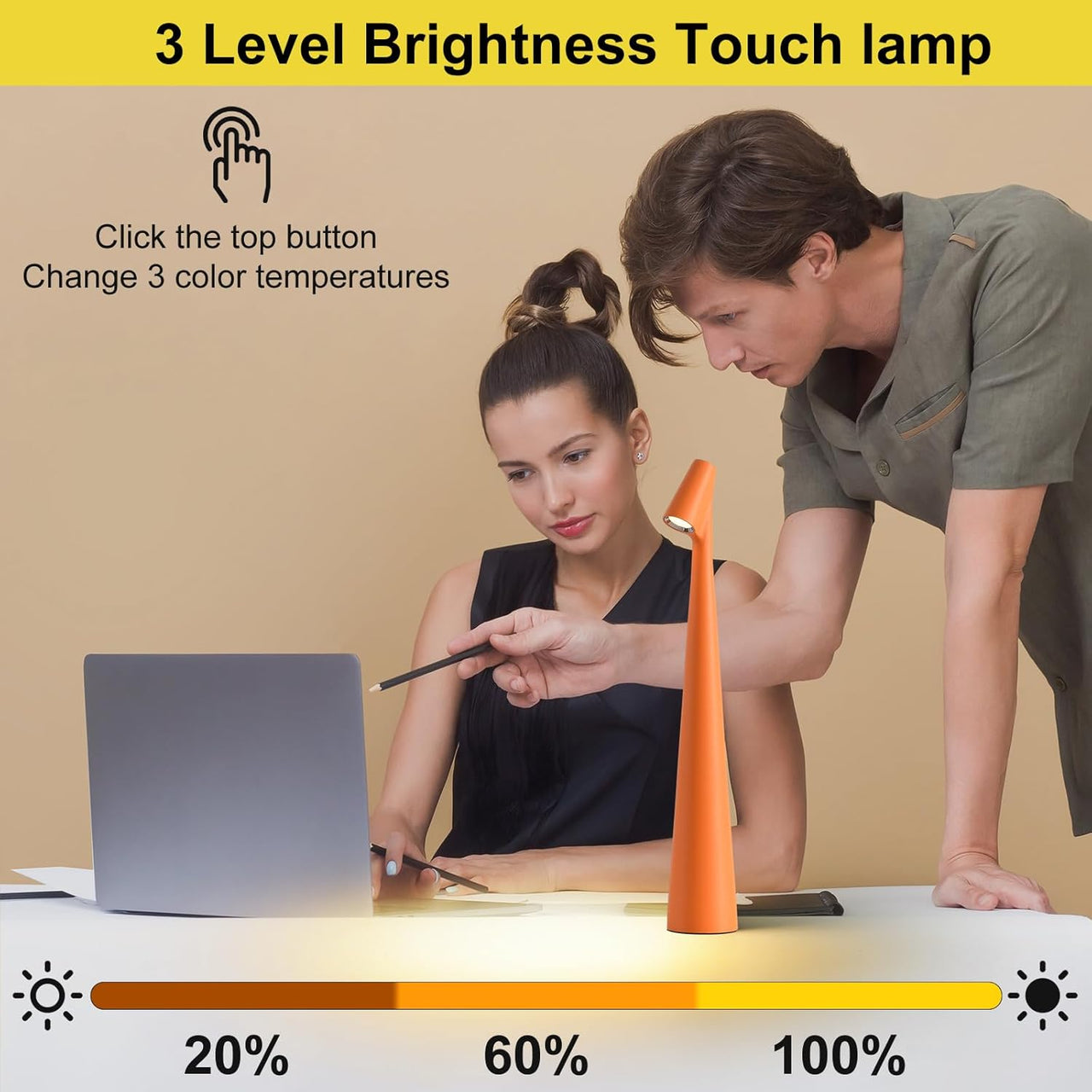 LED Night Lamp  Cordless Rechargeable