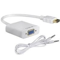 Thumbnail for HDMI to VGA cable adapter with audio