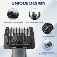 Thumbnail for Adjustable Beard Trimmer Guide Comb 1–5mm for OneBlade