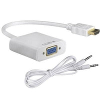 Thumbnail for HDMI to VGA Cable Adapter with Audio Cable