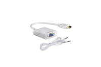 Thumbnail for Adapter connecting HDMI laptop to VGA monitor