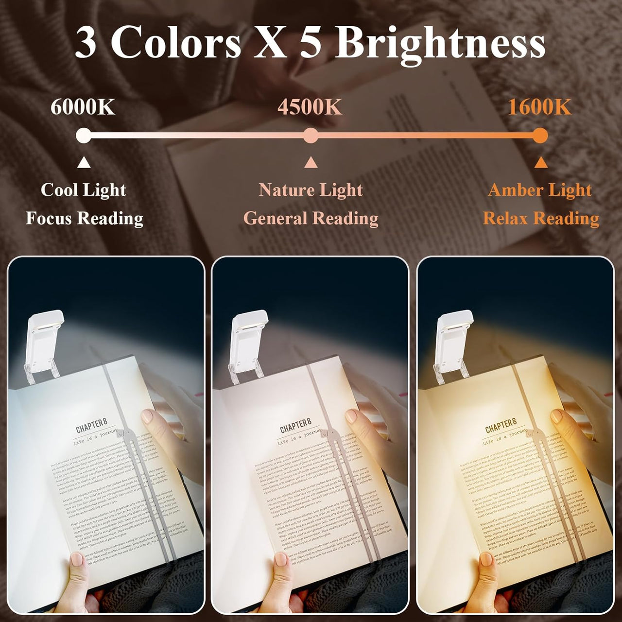 Rechargeable LED Reading Light