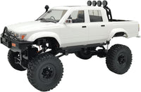 Thumbnail for RC Rock Crawler – 1:16 Scale 4WD SUV with LED Lights, Snorkel, Roof Rack and 2 Batteries