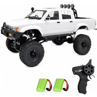 Thumbnail for RC Rock Crawler – 1:16 Scale 4WD SUV with LED Lights, Snorkel, Roof Rack and 2 Batteries