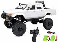 Thumbnail for RC Rock Crawler – 1:16 Scale 4WD SUV with LED Lights, Snorkel, Roof Rack and 2 Batteries