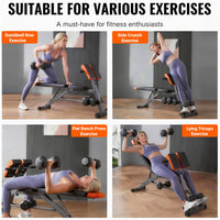 Thumbnail for Multifunctional Adjustable Weight Bench