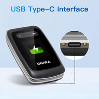 Thumbnail for Big Button Senior Mobile Phone – 4G Dual SIM Flip Phone with SOS Button, Charging Dock, Dual Screen and Bluetooth 5.0