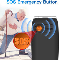 Thumbnail for Big Button Senior Mobile Phone – 4G Dual SIM Flip Phone with SOS Button, Charging Dock, Dual Screen and Bluetooth 5.0