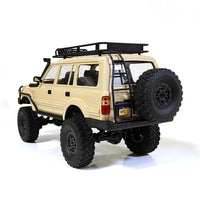 Thumbnail for RC Rock Crawler – 1:16 Scale 4WD SUV with LED Lights, Snorkel, Roof Rack, Spare Tyre and 2 Batteries