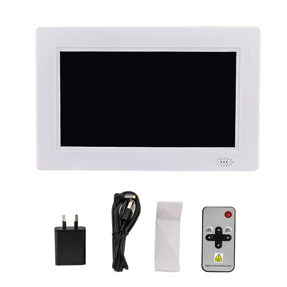 8inch LED Dementia Digital Calendar Clock Alarm Extra Large Day/Week/Month/Year
