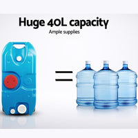 Thumbnail for Portable Wheel Water Tank 40L