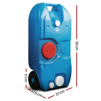 Thumbnail for Portable Wheel Water Tank 40L