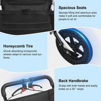 Thumbnail for 12 Inch Folding Wheelchair Mobility Disability Aid