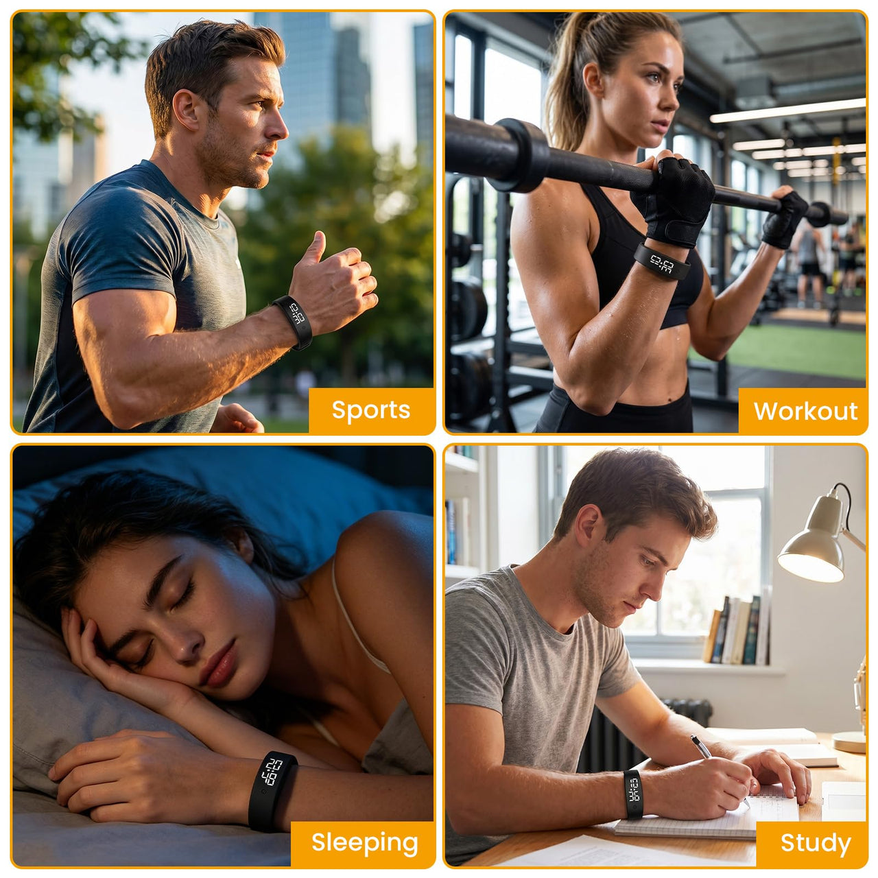 Vibrating Alarm Watch