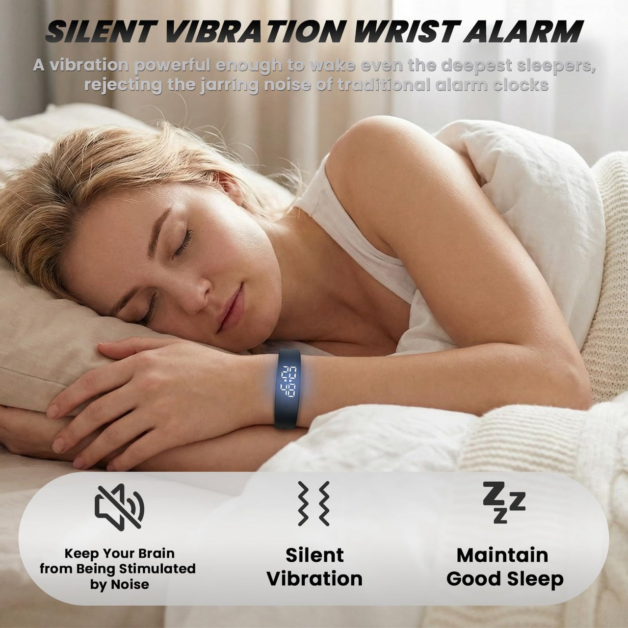 Vibrating Alarm Watch