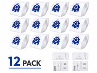 Thumbnail for 12 Vacuum Cleaner Bags for Miele 3D GN C2 C3 S2 S5 S8 S5211 S5210 S8310