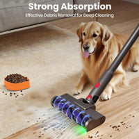 Thumbnail for Dyson Brush LED Head V7 V8 V10 V11 Vacuum Cleaners with with 2 Rollers
