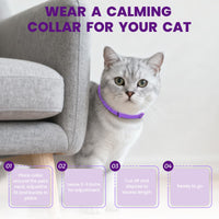 Thumbnail for 4PCS Calming Pheromone Collars for Cats