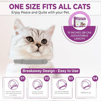 Thumbnail for 4PCS Calming Pheromone Collars for Cats
