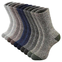 Thumbnail for 5 Pair Merino Wool Socks for Men Thick